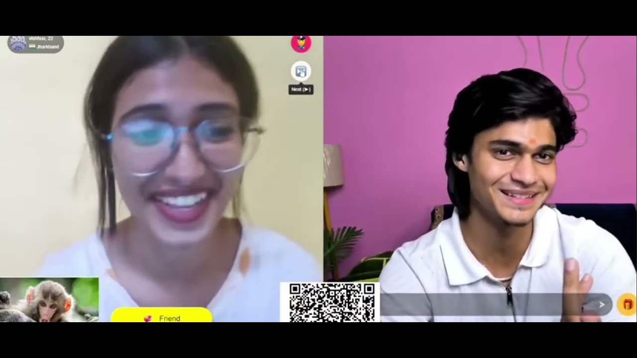 Monkey chat but It gets crazier every minute 🤯