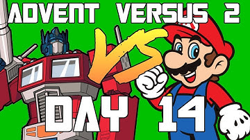 Advent Versus Day 14: Transformers VS Super Mario