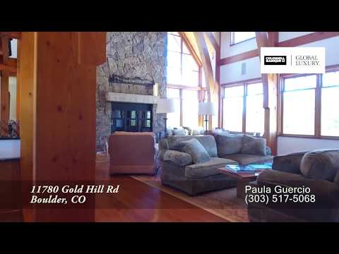 11780 Gold Hill Road, Boulder, CO home video tour