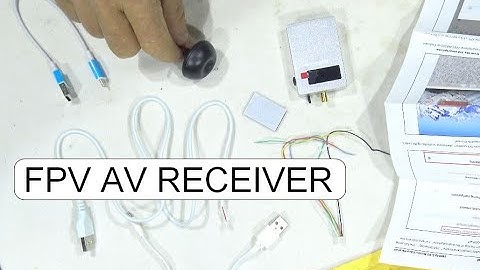 UNBOXING VMR48 48CH 5.8GHZ FPV AV RECEIVER