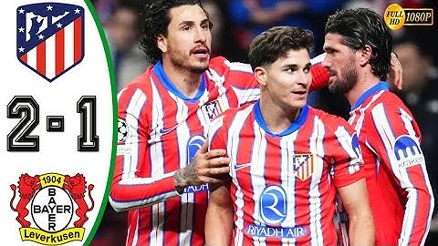 Atletico Madrid vs Bayer Leverkusen 2-1 Highlights & All Goals 2025 HD