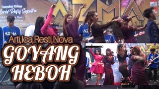 Goyang Heboh ( Nita Thalia ) - All artis AZMA Live Show Lembang
