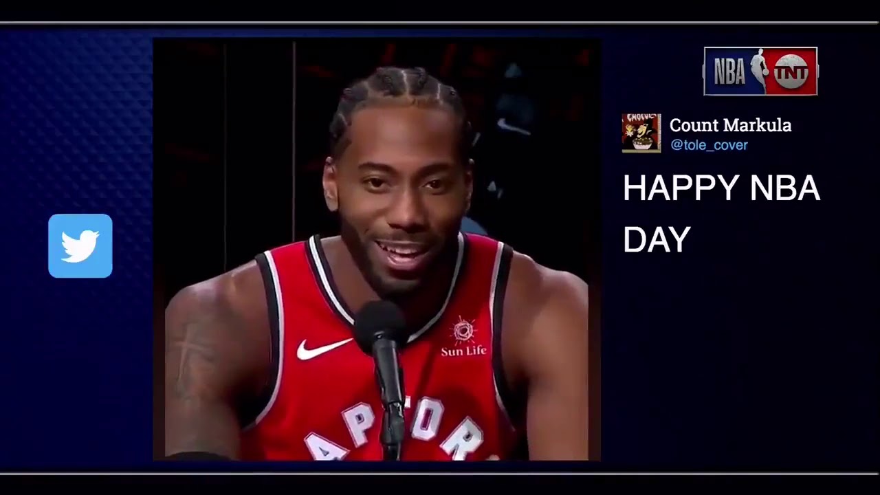 kawhi leonard laugh remix take on me Kawhi Leonard's laugh NBA on TNT