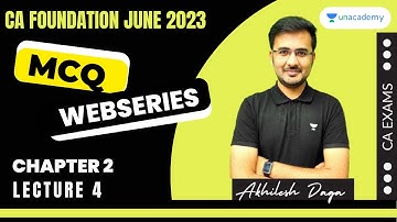 MCQ Webseries | | Lecture 4 | Pat 4 | Demand Supply Consumer Behaviour | Akhilesh Daga