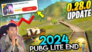 Finnally 😔 Server Shutdown Pubg Mobile Lite | 0.28.0 New Update 😭 | No Skin, No Update Pubg Lite |