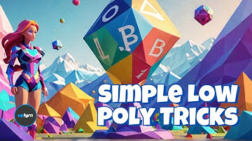 Easy Blender Tricks to Instantly Improve Low Poly Models