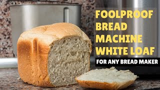 How To Make Fluffy White Bread In A Bread Machine (Super Simple Recipe) screenshot 1