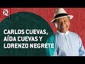 La música con Manzanero. Carlos Cuevas, Aída Cuevas y Lorenzo Negrete