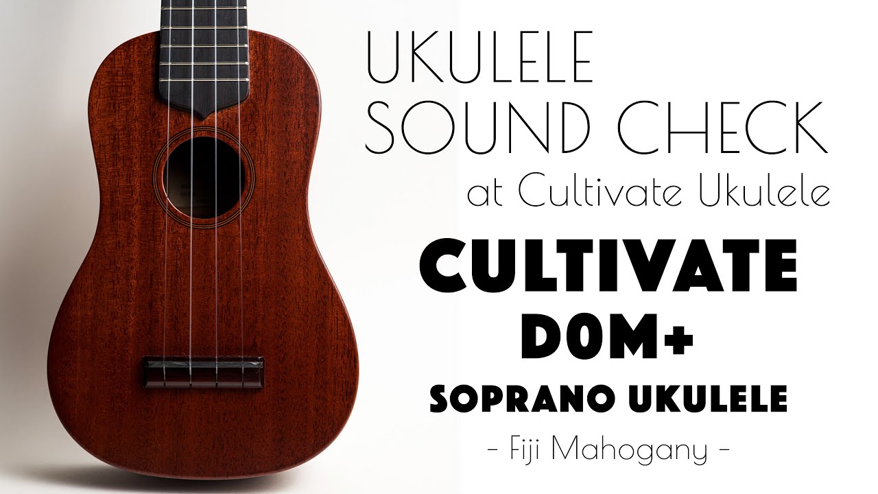 UKULELE SOUND CHECK |【SOLD】CULTIVATE UKULELE D0M+ ♯25051