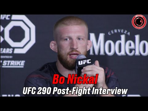 Bo Nickal wants a step up after quick win at UFC 290, welcomes Dagestani wrestlers