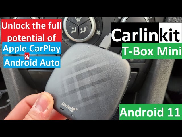 Carlinkit CPC200 T-Box Mini Android AI Box - 4G and Wireless Apple CarPlay  + Android Auto 