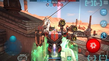 Robot Warfare 5m dmg Bastion+Cerber Yamabushi+Hellfire