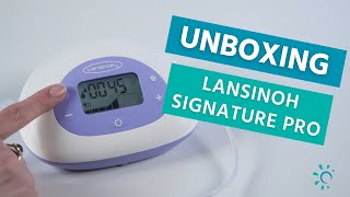 Unboxing & Review of the Lansinoh Signature Pro | How to Setup, Use, & Clean