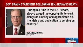 Indiana leaders remember Sen Lindsey Graham