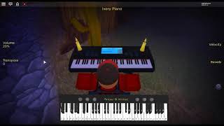 Lemon by: Yonezu Kenshi on a ROBLOX piano.