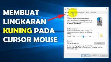 CARA MENGUBAH DAN MEMBUAT LINGKARAN KUNING PADA CURSOR MOUSE DI KOMPUTER