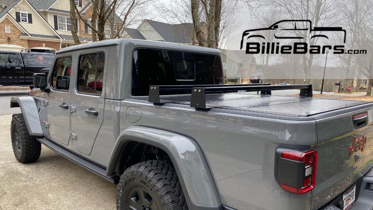 BillieBars Rack System for 2021 Jeep Gladiator Mojave with Hard