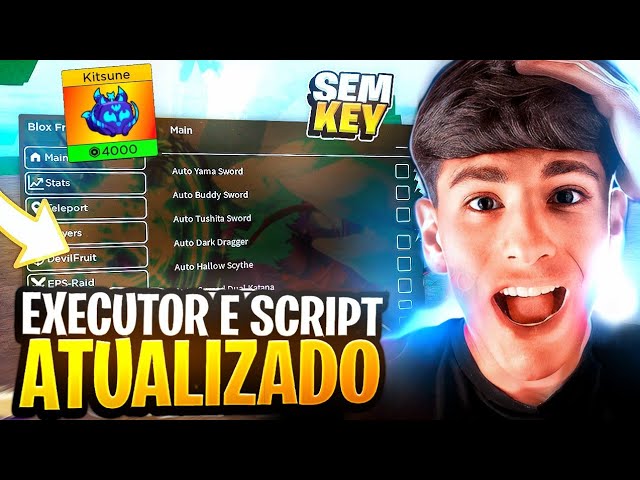 CORRE!!😱 EXECUTOR FLUXUS E DELTA SEM KEY ATUALIZADO e SCRIPT BLOX FRUITS  PRA CELULAR e PC💻AUTO CDK!🔥 