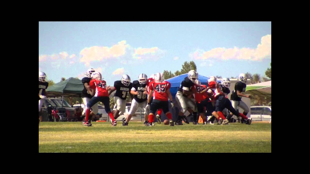 ADELANTO RAIDERS VS HIGH DESERT PATRIOTS.wmv