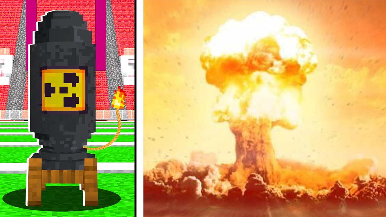 LA TNT NUCLEARE DISTRUGGE TUTTO IL MONDO DI MINECRAFT - ITA - YouTube
