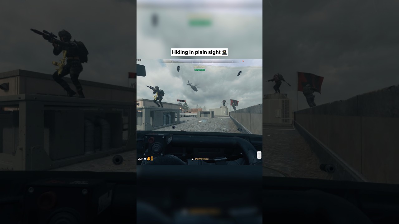Hiding in plain sight (again) 🥷 Subscribe for more Call of Duty DMZ content #callofduty #dmz #cod