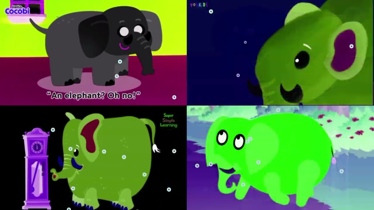 Hickory Dickory Dock | effects: mirror v and color inversion