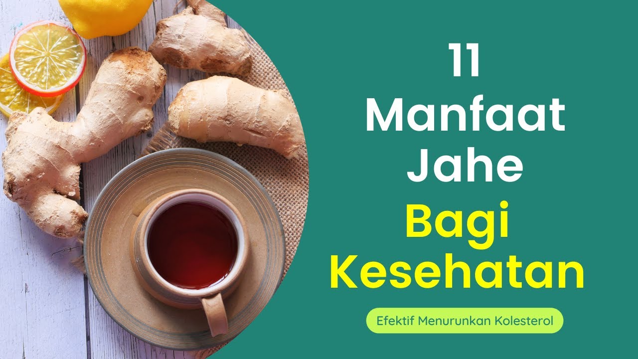 11 Manfaat Jahe Untuk Kesehatan Tubuh Kita