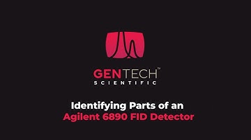 Identifying Parts of an Agilent 6890 FID Detector