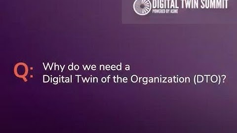 Tada Digital Twin Interview "The Emerging World of Digital Twin of the Organization"