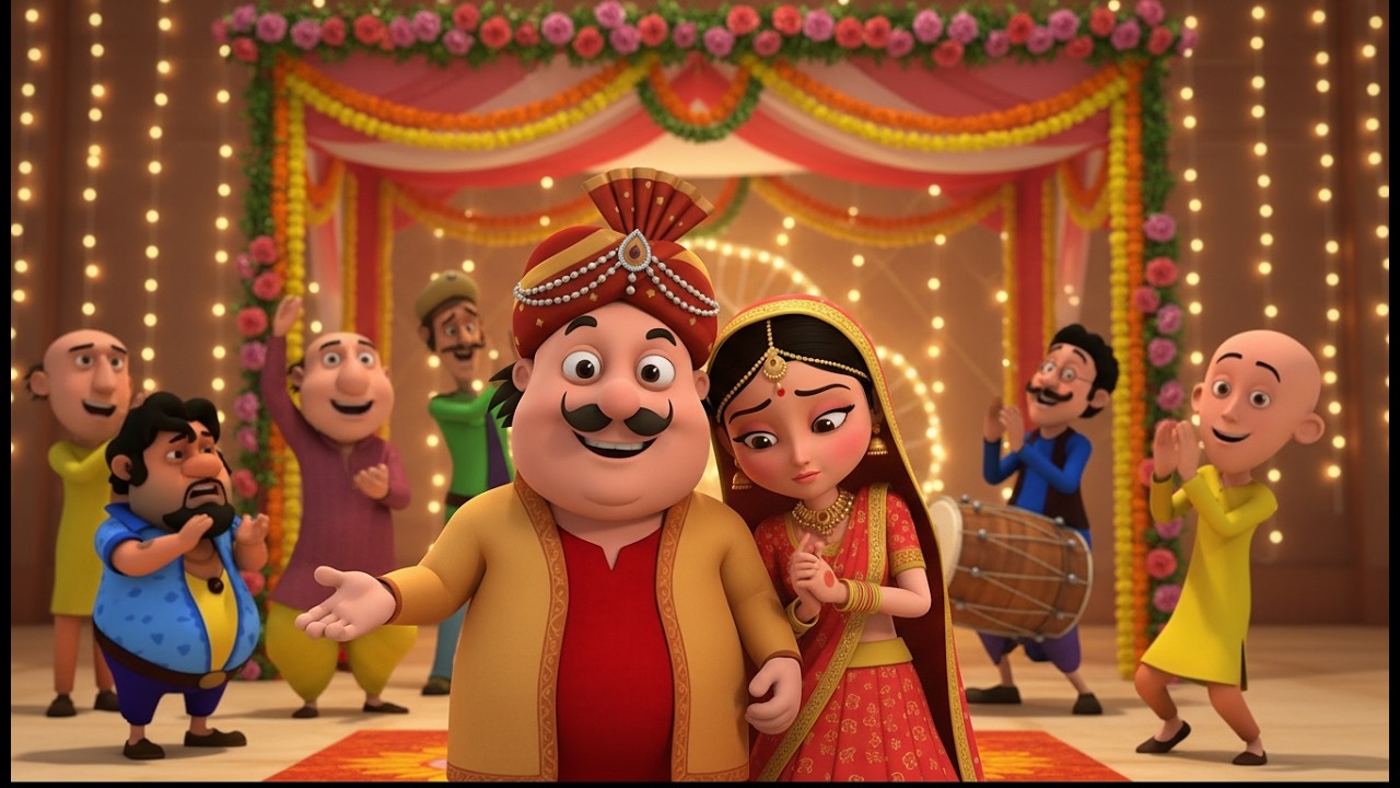 Motu Ki Barat | Kids Hindi | Hindi Cartoon Video | Hindi Rhymes | Motu Patlu Part 25 