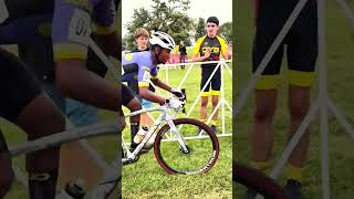 He Jumped Over the Barrier Without Getting Off His Bike 😳 #shorts #viral