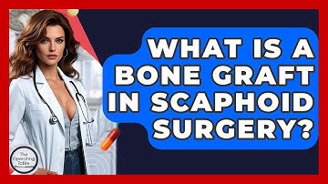 What Is A Bone Graft In Scaphoid Surgery? - The Operating Table