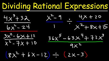Dividing Rational Expressions