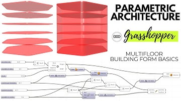 Parametric Architecture Series of Floors and Outside Skin Part 1