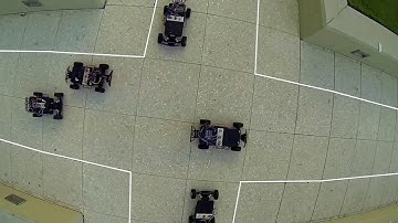 Crossroads Autonomous Intersection 8 Vehicle Demo