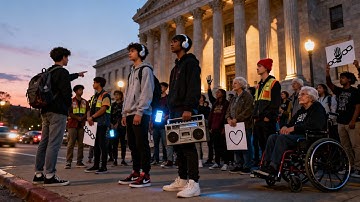 Political Speech Protests Album 5, Track 4—Build The Line