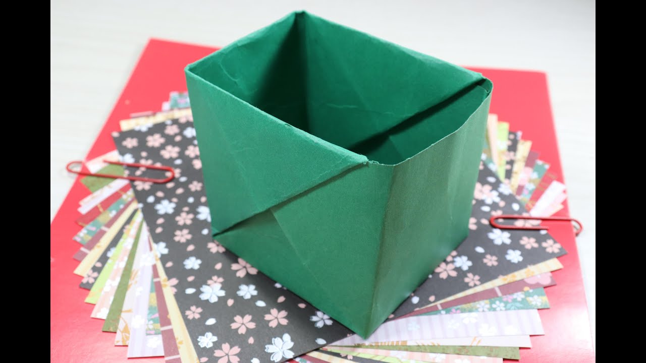 Caixa Nik Nak Caixas de Origami YouTube