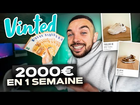 J'essaie de GAGNER +2.000€ sur VINTED en 1 SEMAINE ! (Vinted Challenge)