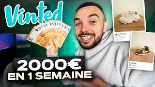 J'essaie de GAGNER  2.000€ sur VINTED en 1 SEMAINE ! (Vinted Challenge)
