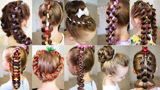 Top 10 amazing hairstyles  Beautiful Hairstyles Compilation  Hairstyles Tutorials