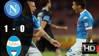 Napoli vs SPAL 2013 1-0 Highlights and Goal | Serie A HD