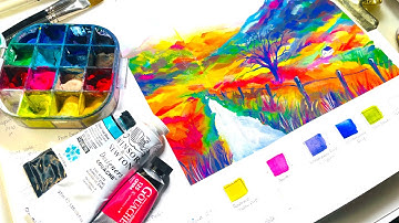 Gouache & Other Art Supplies