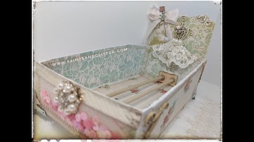 Shabby Dress Form Memory Dex Tray