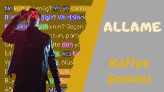 Allame - Dilsiz  |  Kafiye Şeması