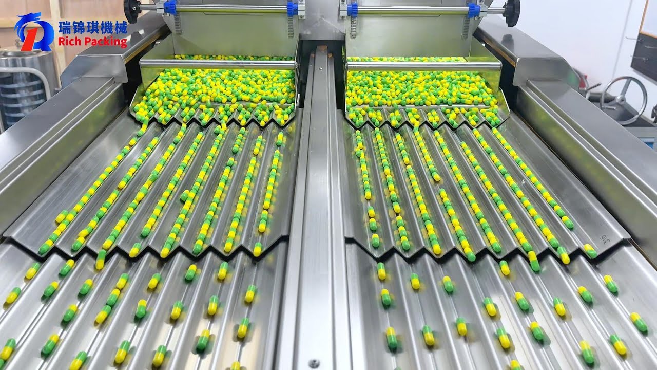 Capsule Counting Bottling Line + Horizontal Cartoner Line