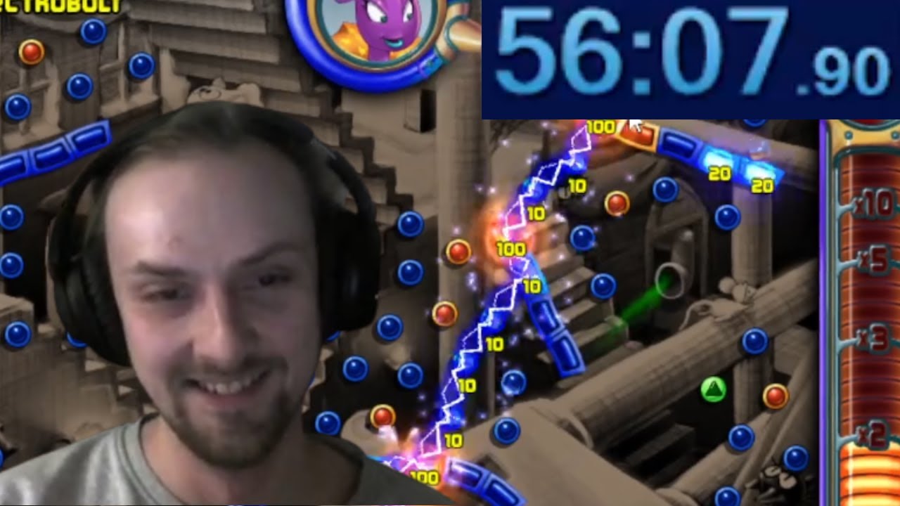 Peggle Nights NG+ in 56:07 [old WR] - YouTube