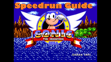 (old 2019) Sonic 1 Speedrun Guide Any% - Part 1 Green Hill