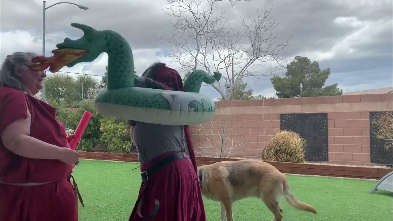 Pool Noodle Jousting SMASH V YouTube