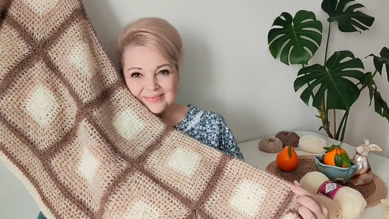 ОН ГОТОВ! 🧶  ЛЁГКИЙ, ТЁПЛЫЙ, НЕЖНЫЙ... 🧶 