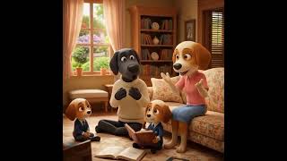 Blacky or us ki family #cartoon #animation #moralstories # disney# motivation # virelshort#